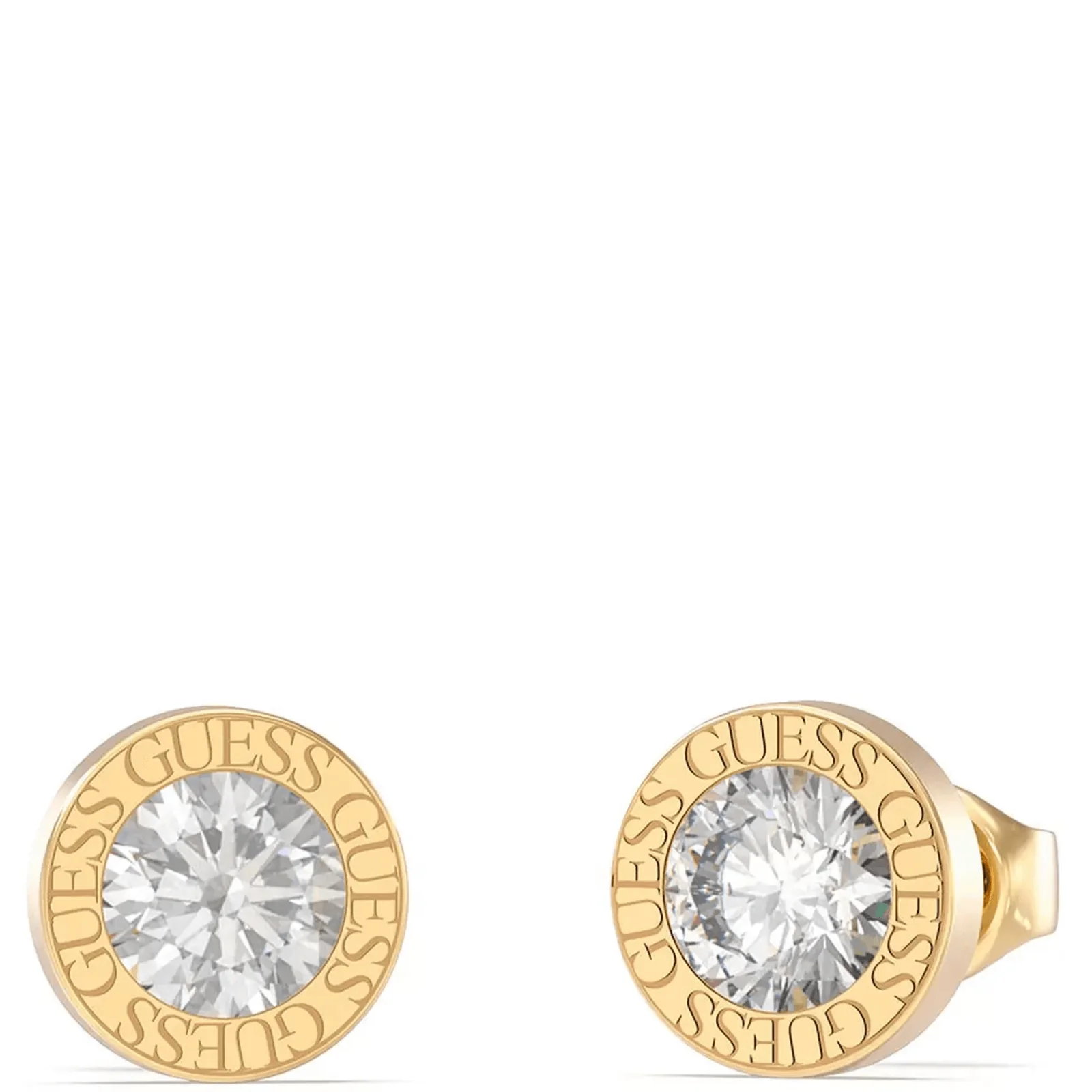 Guess Colour My Day Gold Stud Earrings