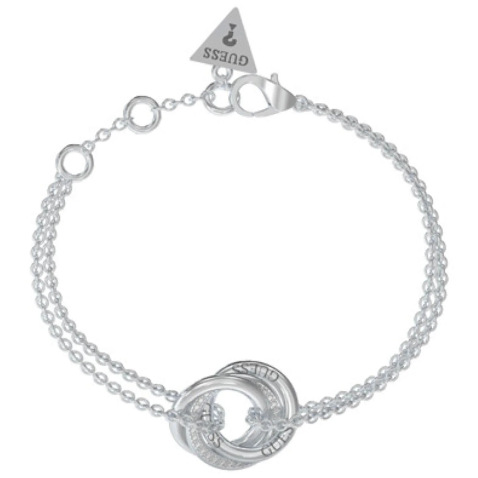 Guess Perfect Mini Links Silver Bracelet