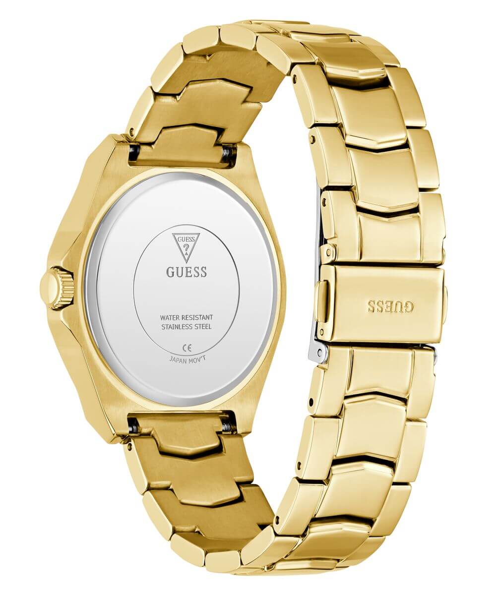 Guess Ritzy Gold & Green Watch - Image 5