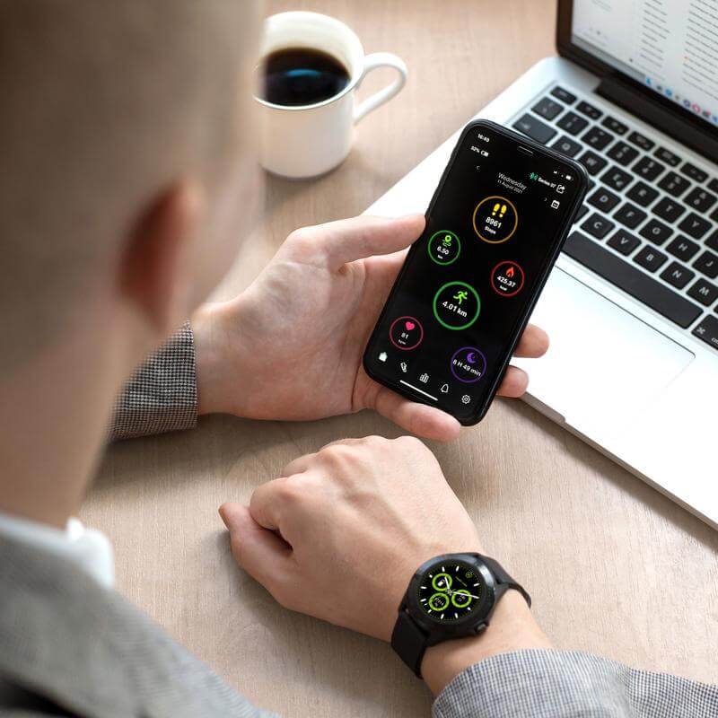 Harry Lime Smart Watch - Black Black - Image 5