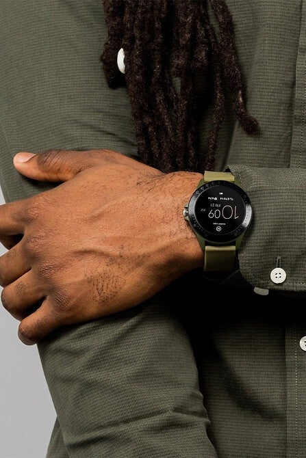 Harry Lime Smart Watch - Khaki Black - Image 4