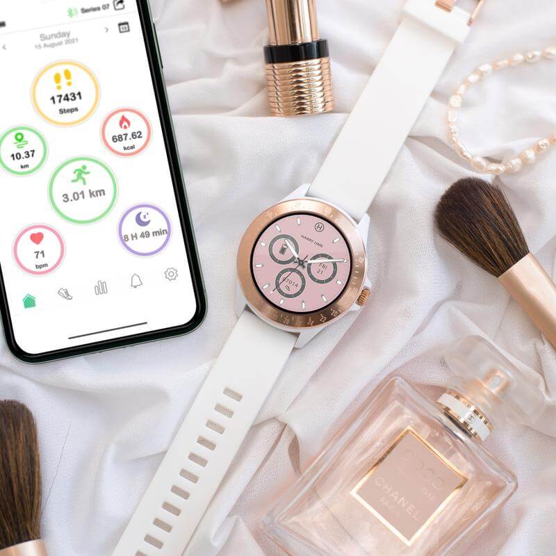 Harry Lime Smart Watch - White Rose Gold - Image 5