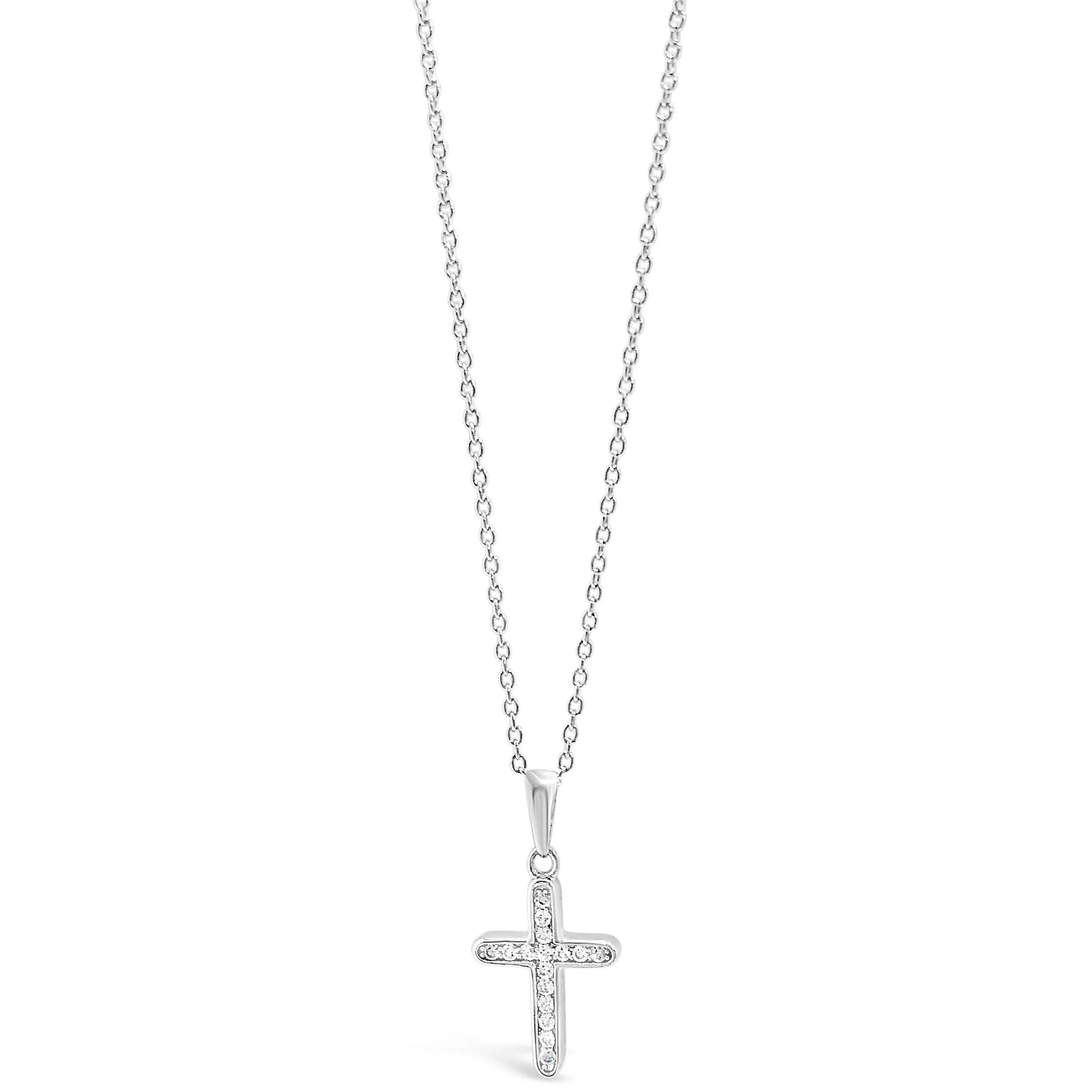 Absolute Silver Cross & Chain