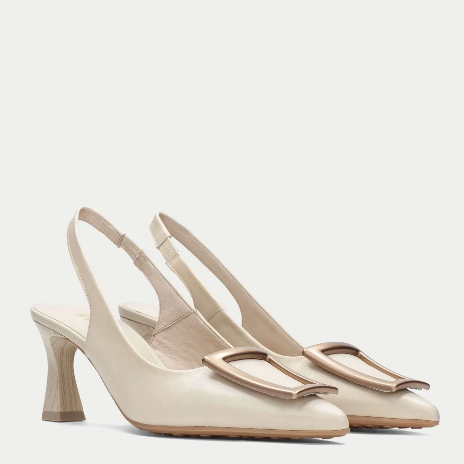 Hispanitas Butter Leather High Heel Pointed Toe Shoes - Image 2