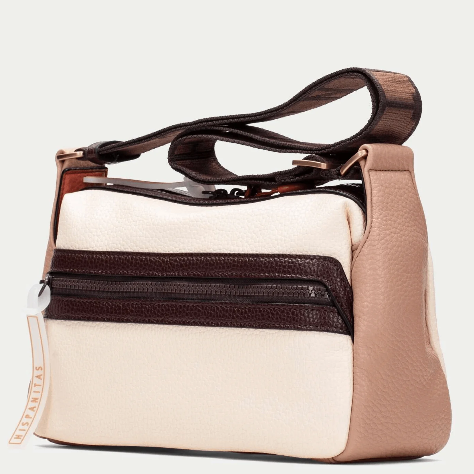 Hispanitas Sporty Crossbody Bag - Cream - Image 2