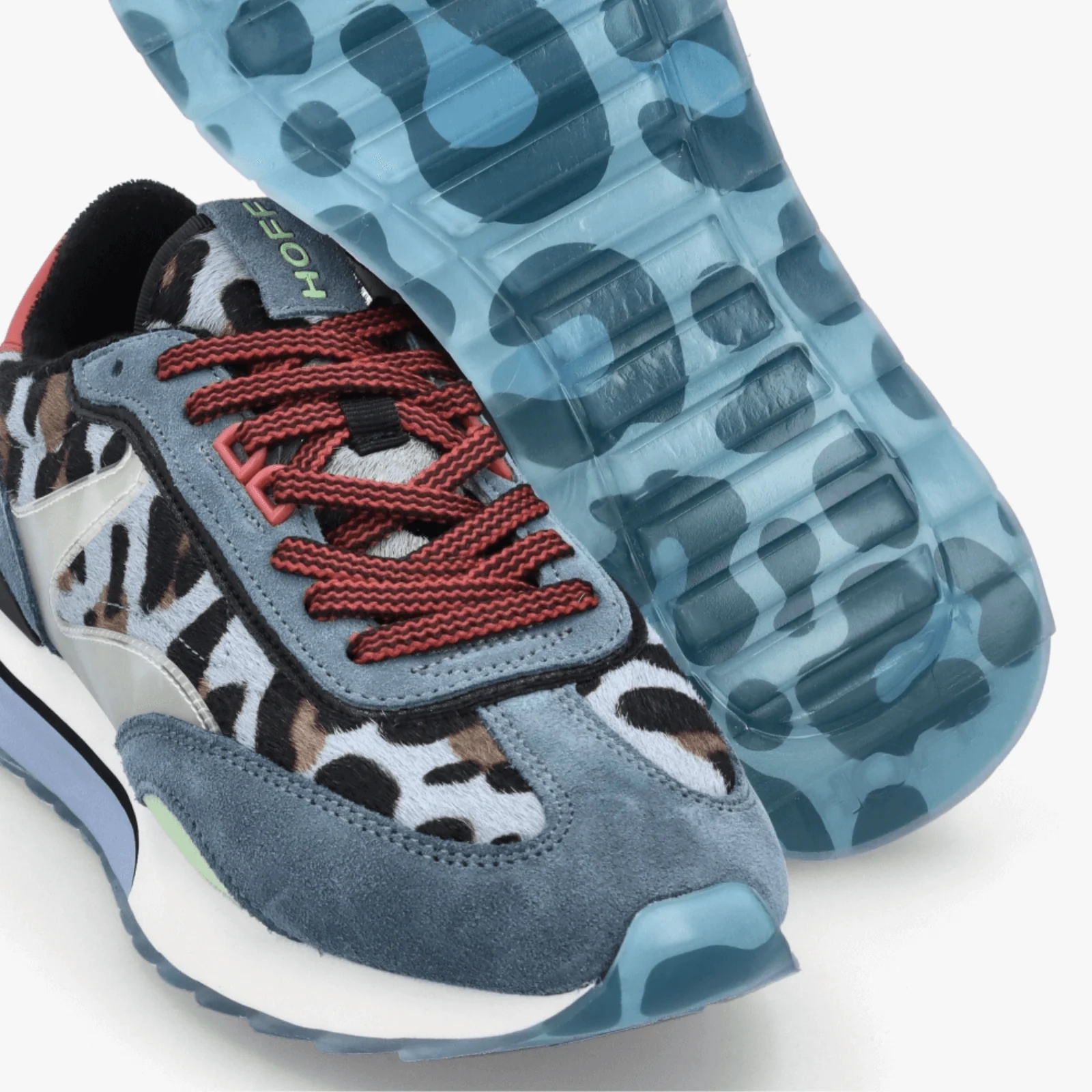 HOFF Art Sneakers - Blue Leopard - Image 6