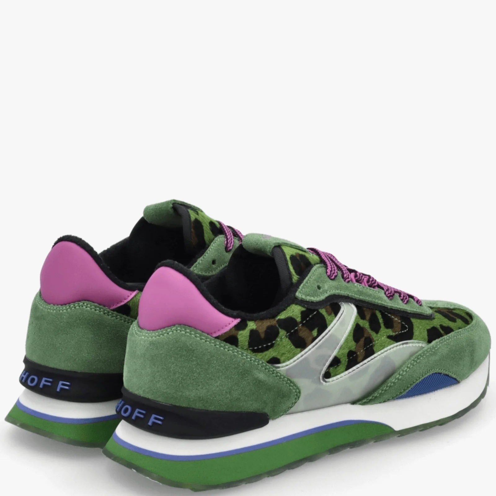 HOFF Art Sneakers - Green Leopard - Image 3