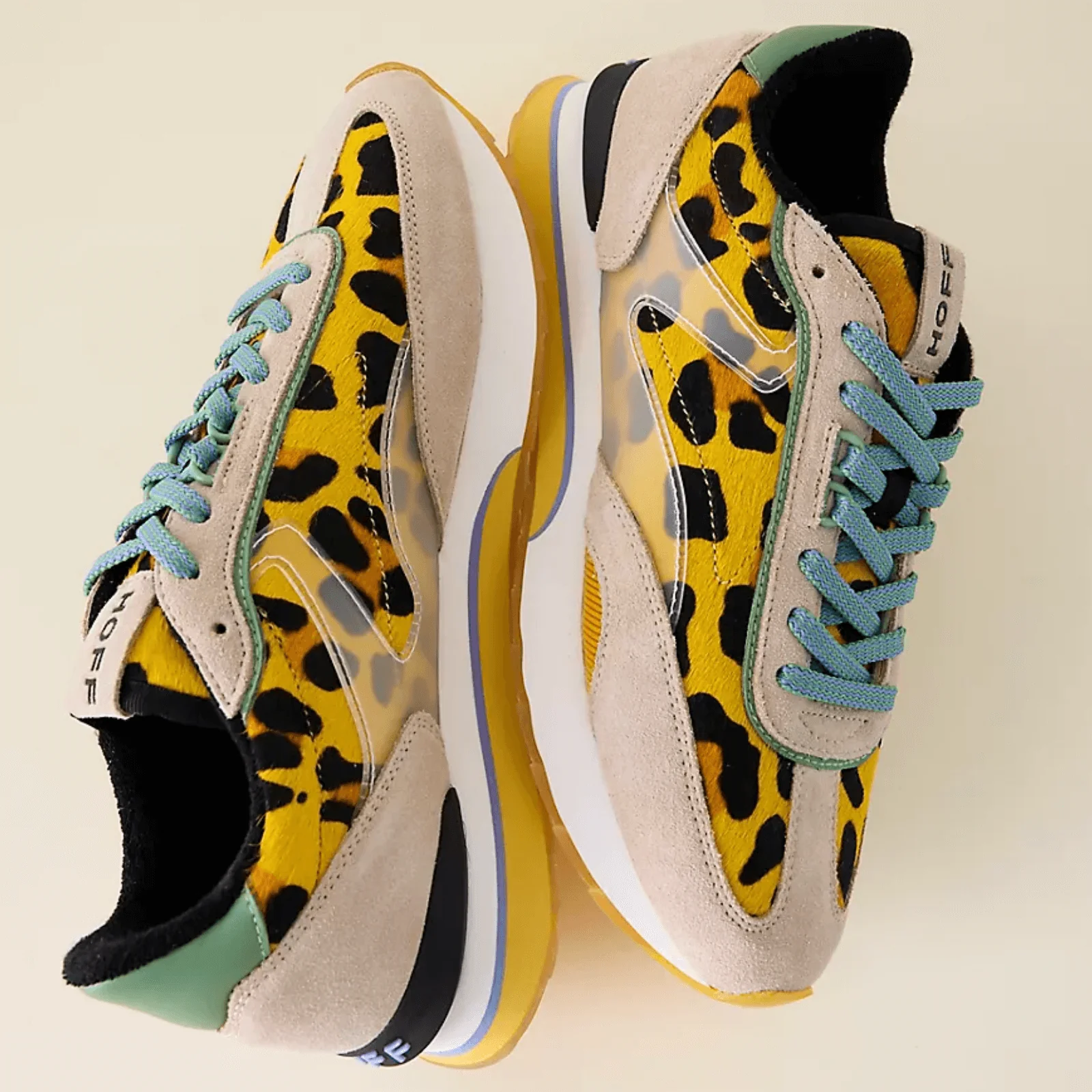 HOFF Art Sneakers - Yellow Leopard - Image 5