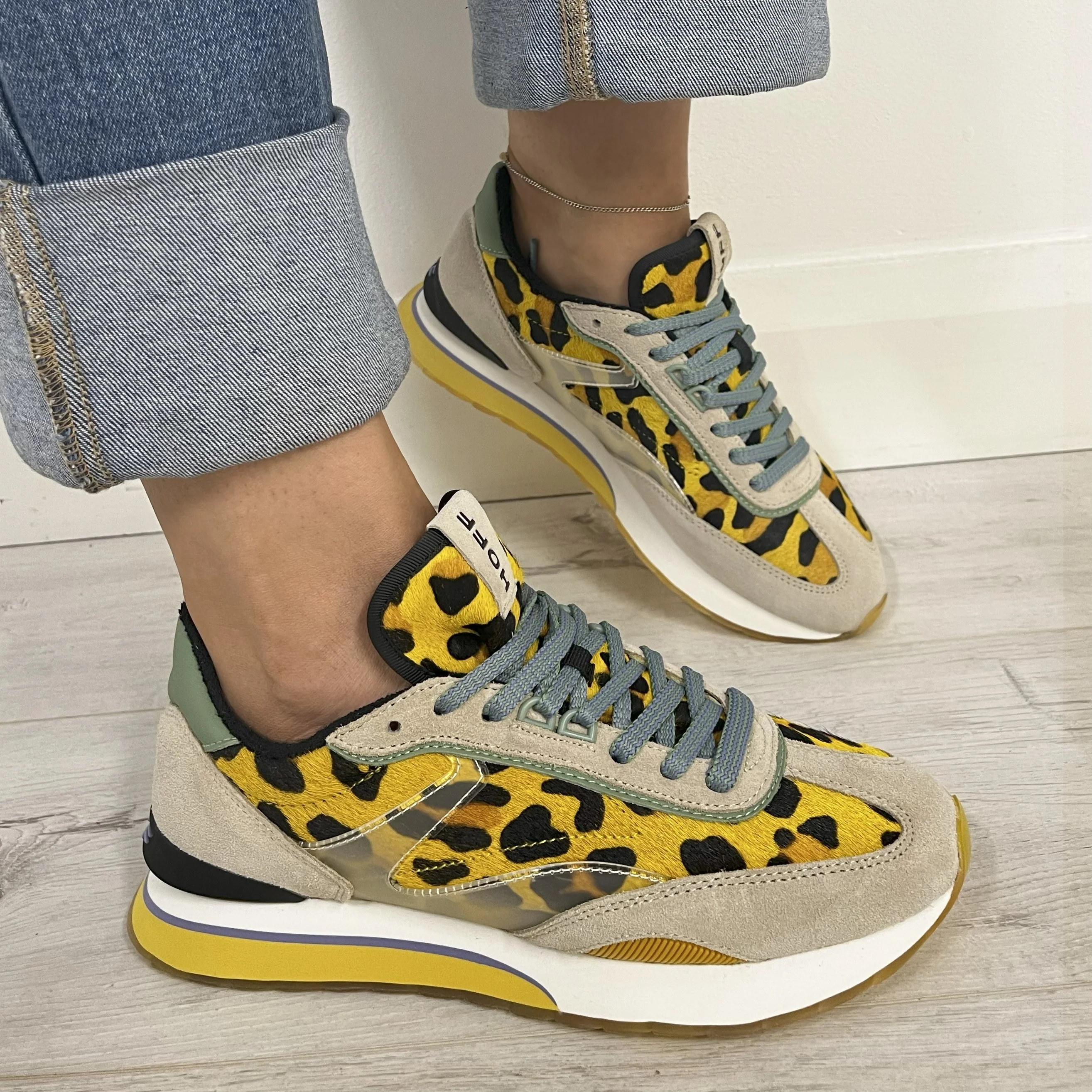 HOFF Art Sneakers - Yellow Leopard - Image 6