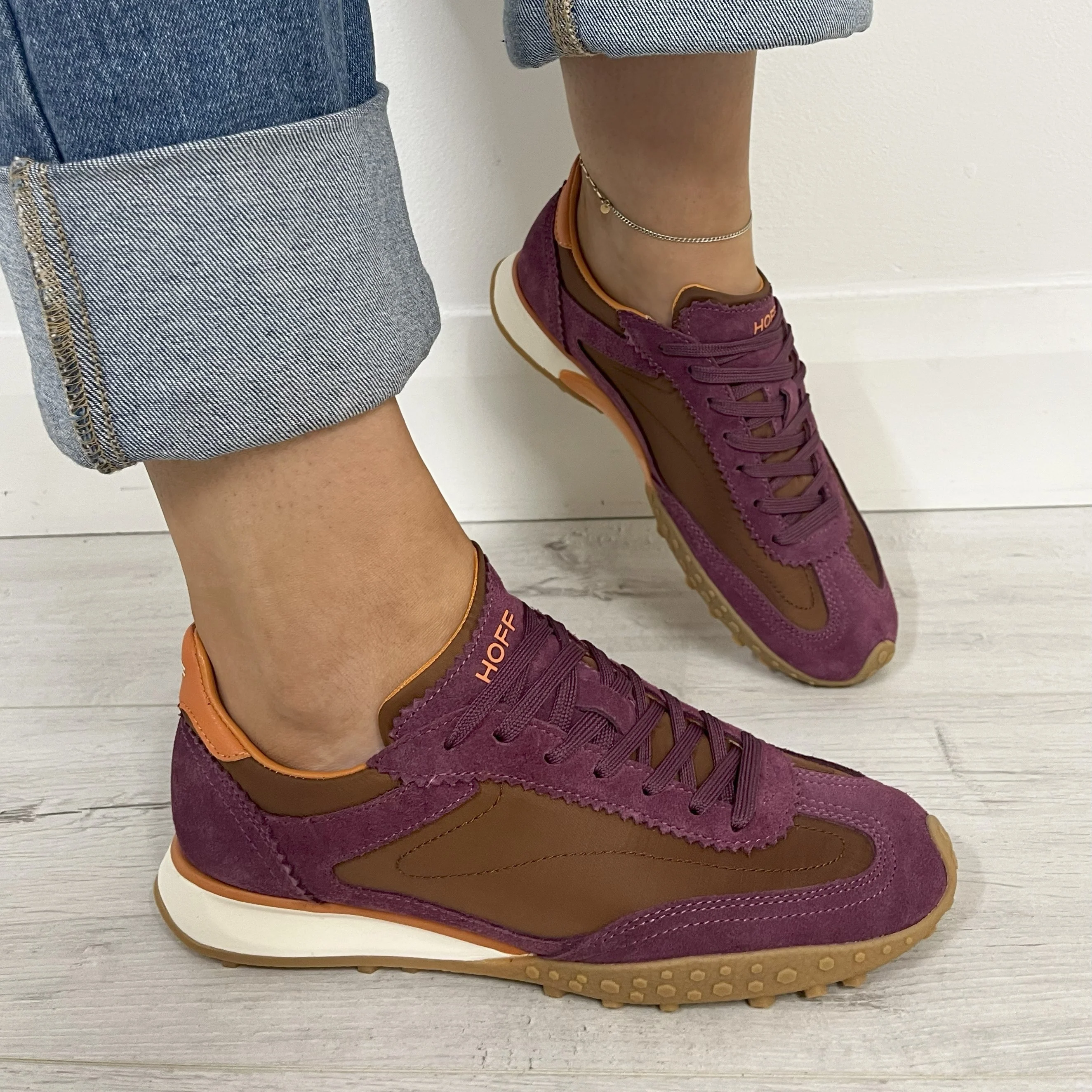 HOFF Bridge Mika Sneakers - Burgundy - Image 5