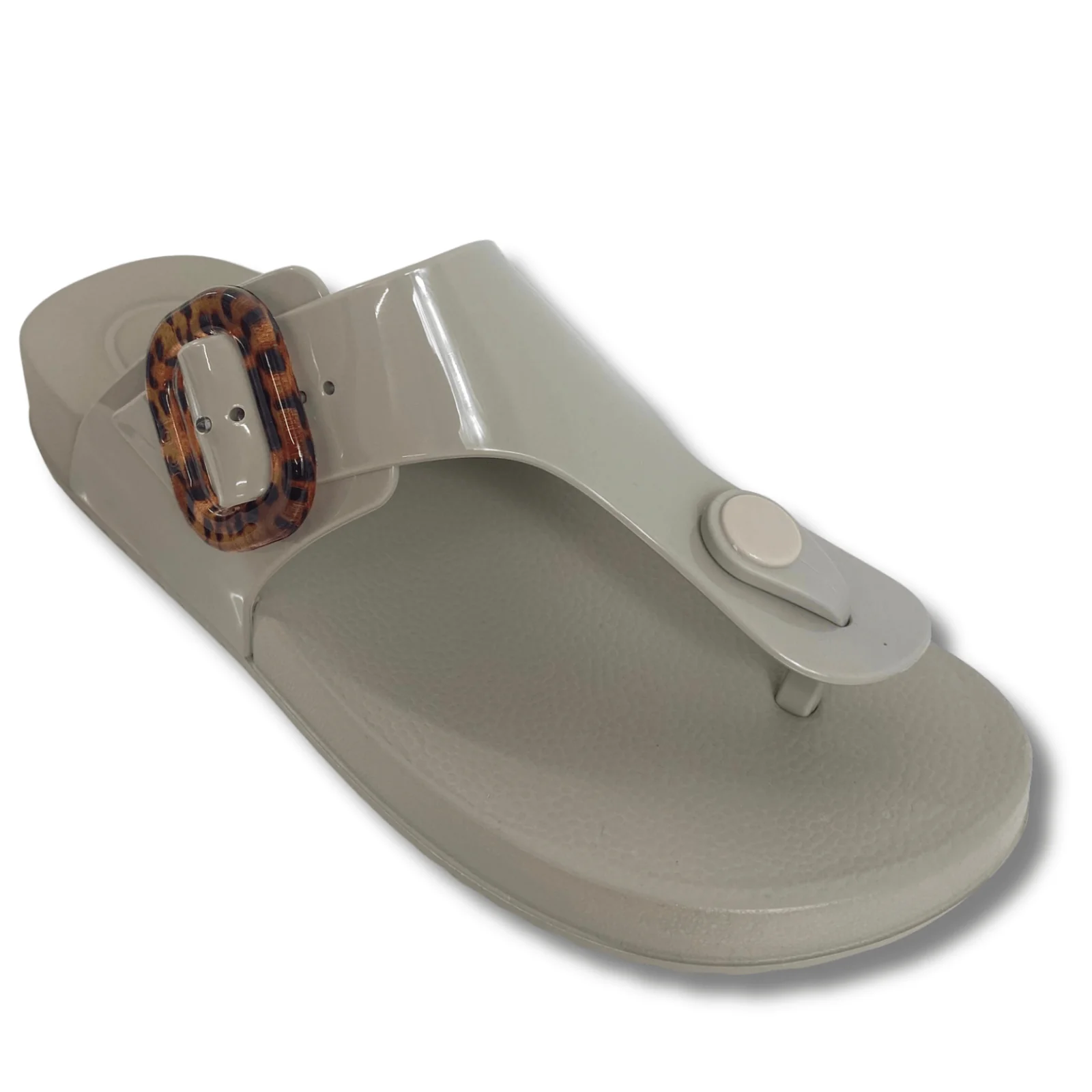 IGOR Bari Putty Glossy Toe Post Sandals - Image 2