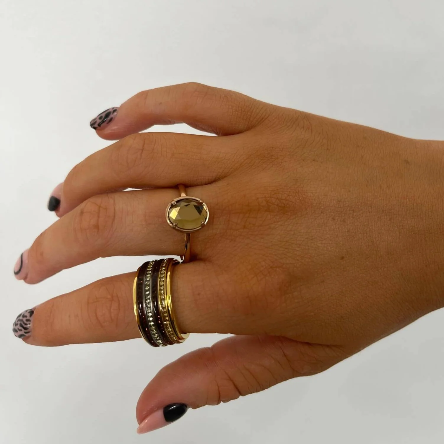 iXXXi Chunky Full Combined Ring - Style 110 - Image 2