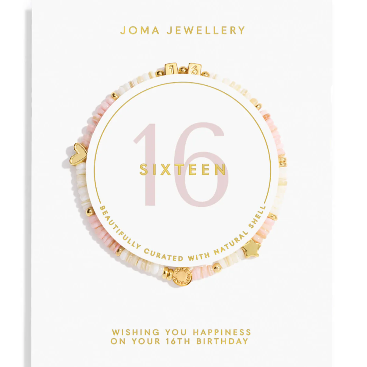 Joma 16th Birthday Bead Bracelet