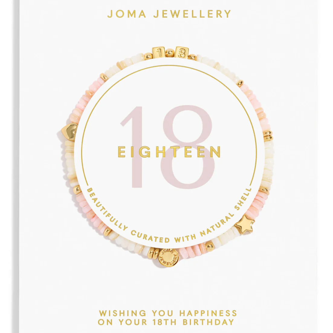 Joma 18th Birthday Bead Bracelet