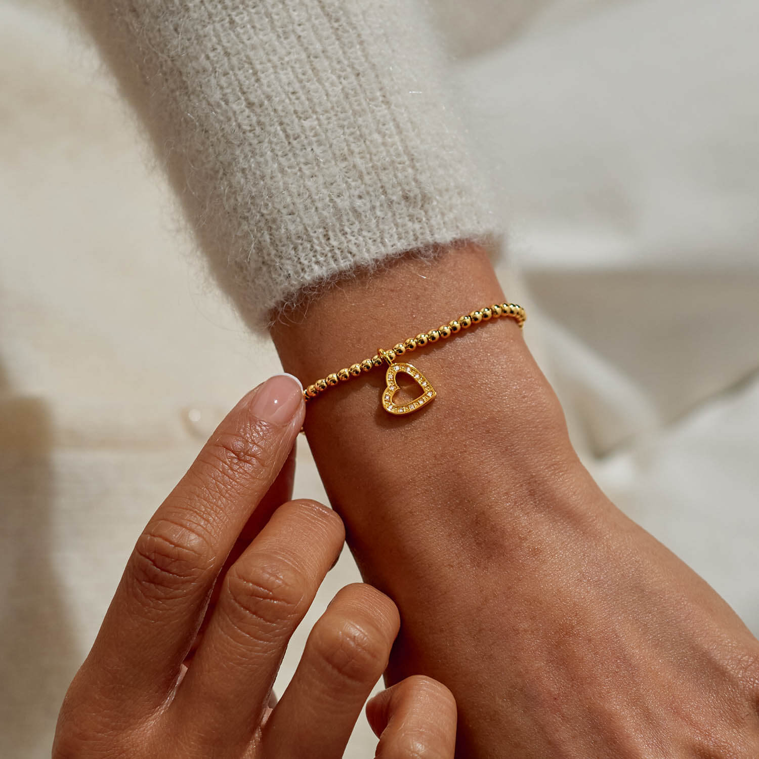 Joma A Happy Birthday Beautiful Bracelet - Gold - Image 2