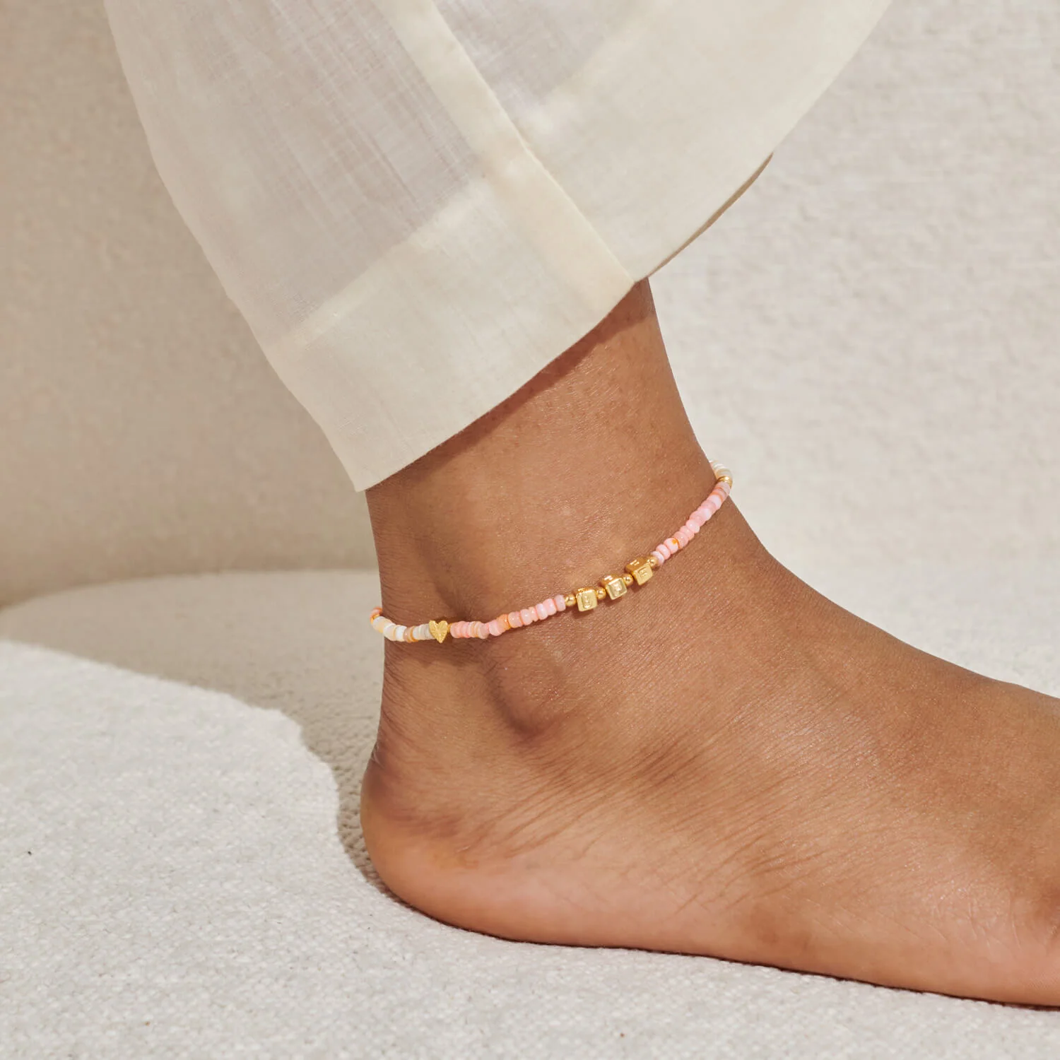 Joma Besties Forever Bead Anklet - Image 3