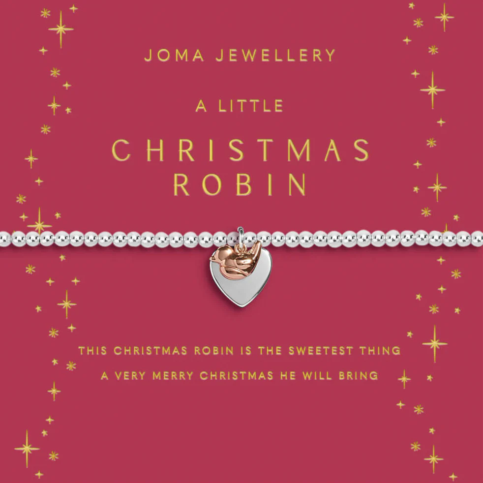Joma Christmas Robin Bracelet