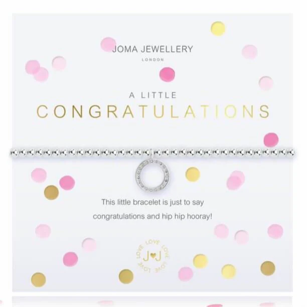 Joma Congratulations Bracelet