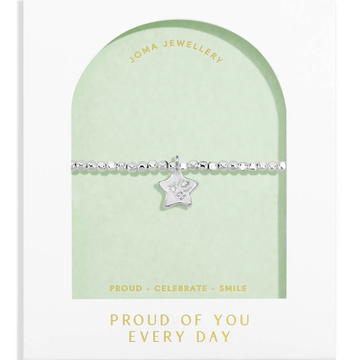 Joma Dolce Vita | Proud Of You Everyday Hammered Bead Bracelet - Silver
