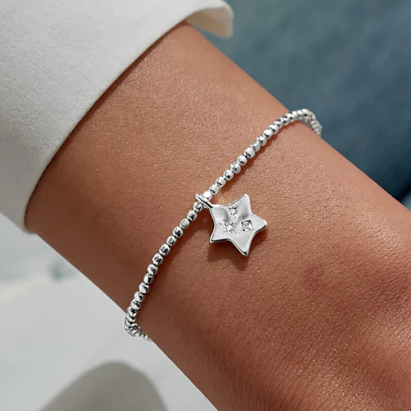 Joma Dolce Vita | Proud Of You Everyday Hammered Bead Bracelet - Silver - Image 2