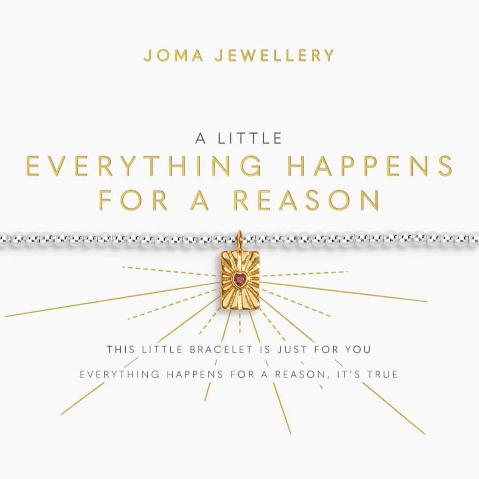 Joma Everything Happens For A Reason Bracelet
