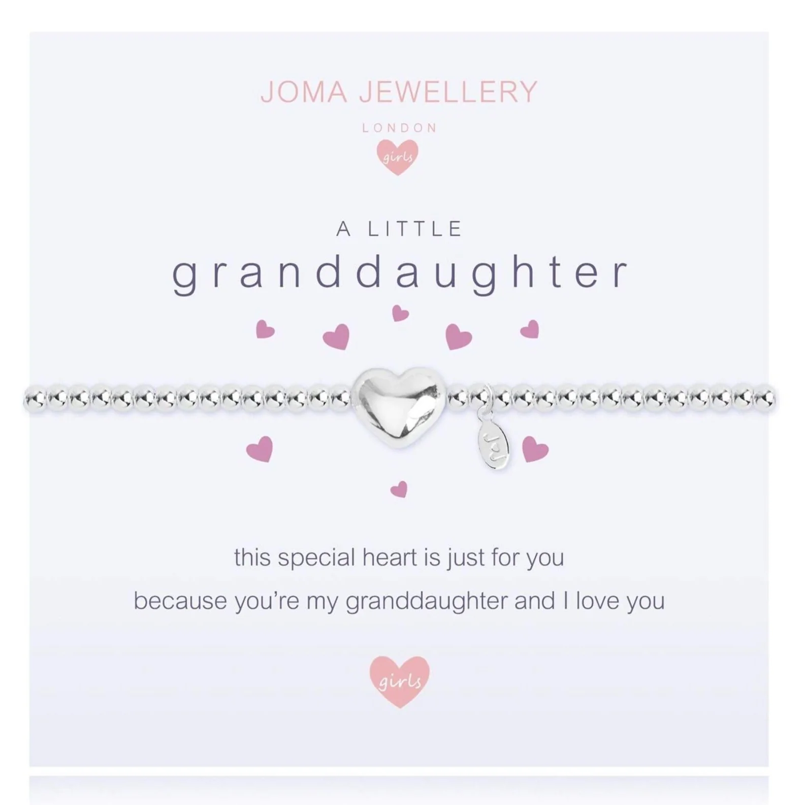 Joma Kids Granddaughter Bracelet
