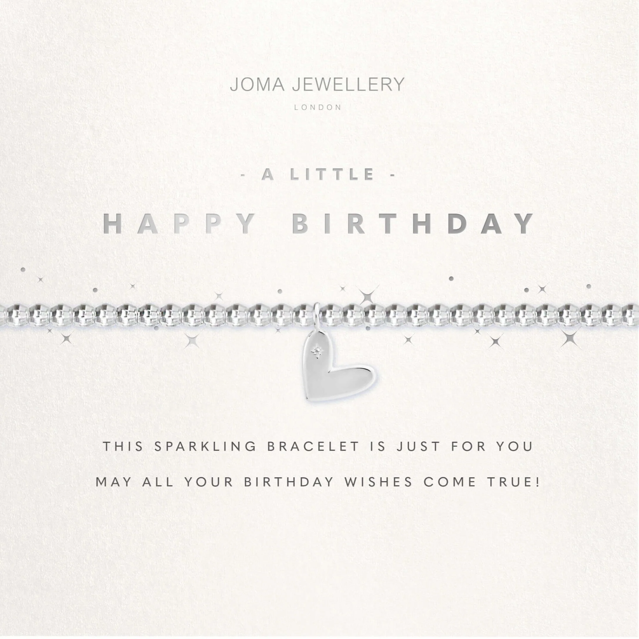 Joma Happy Birthday Bracelet