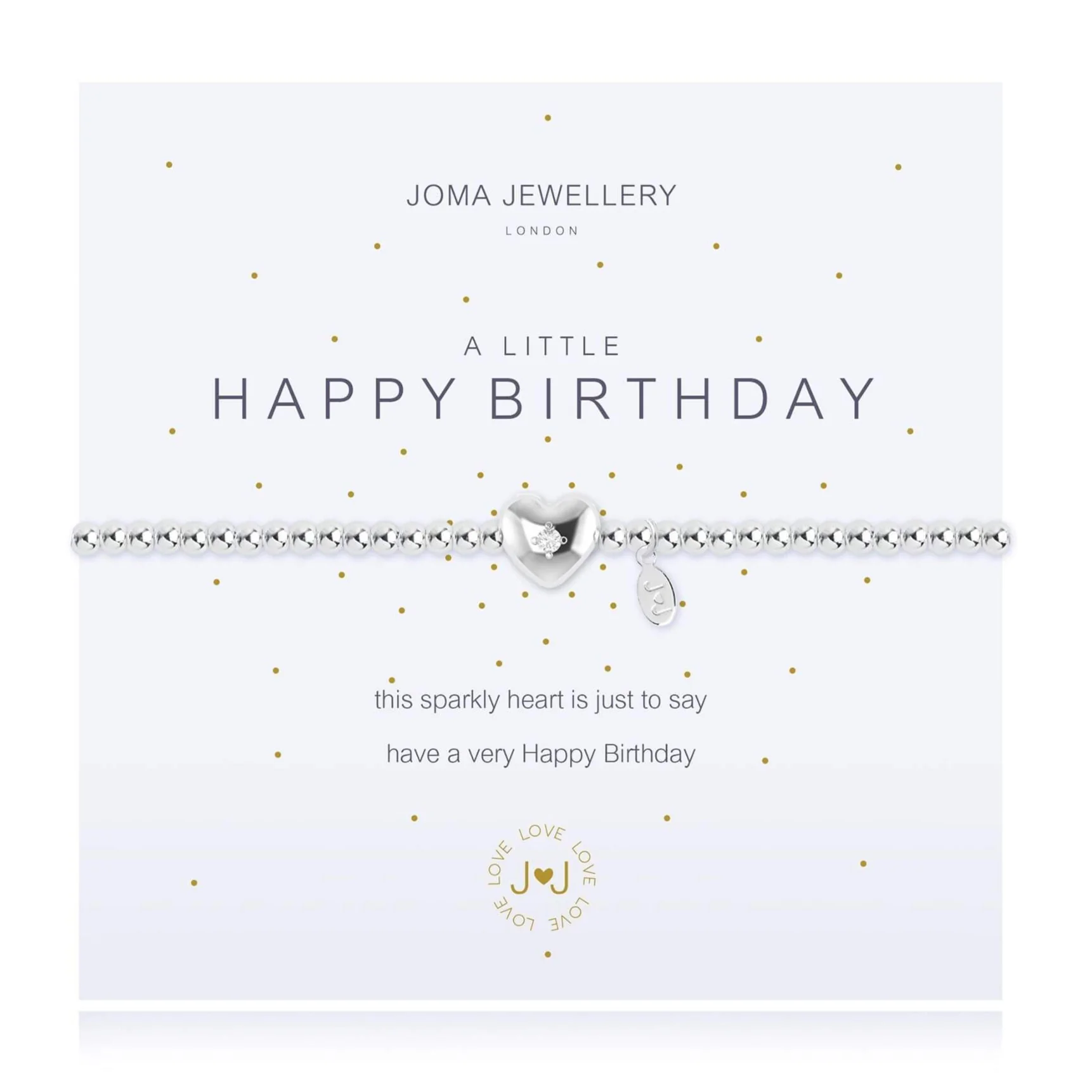 Joma Happy Birthday Bracelet