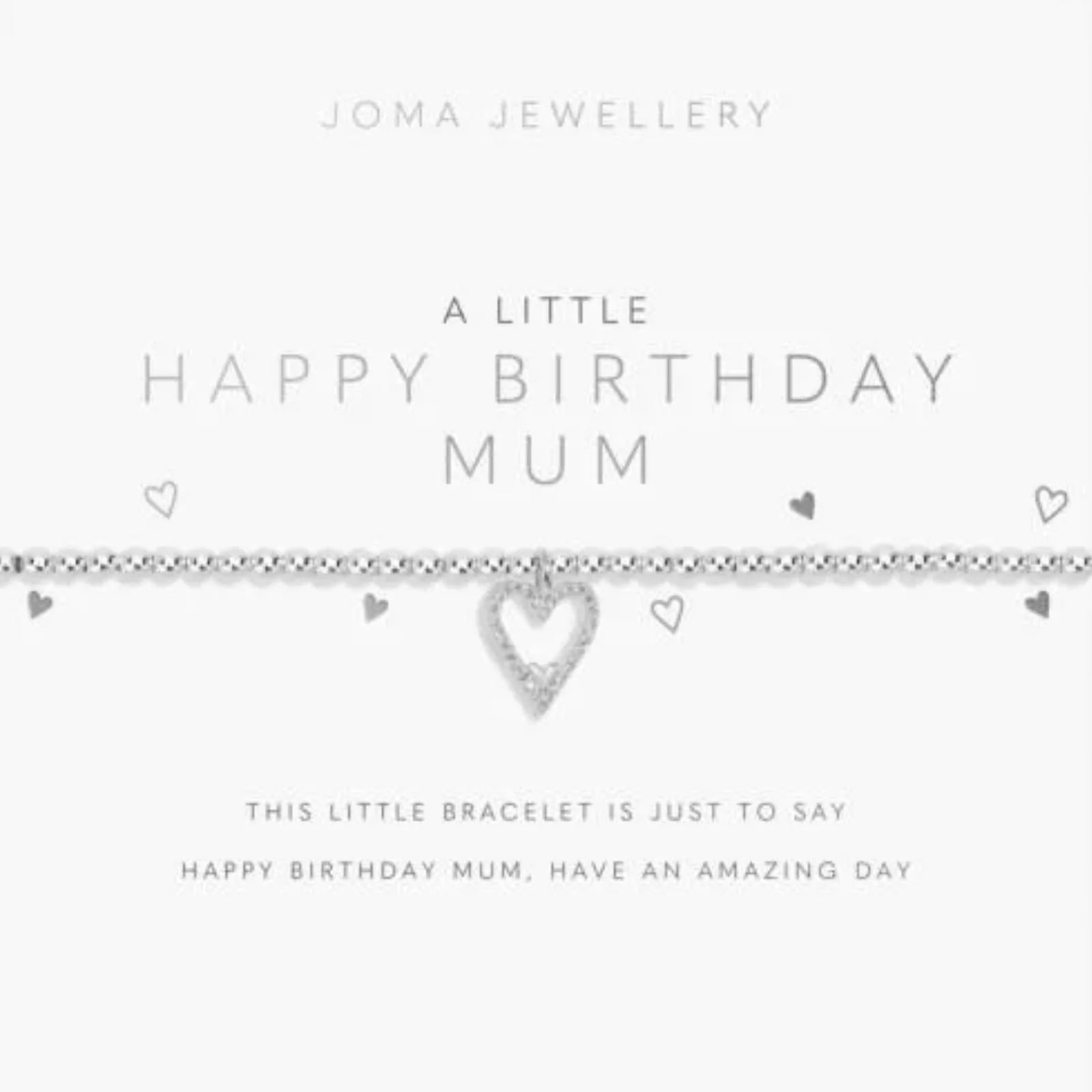 Joma Happy Birthday Mum Bracelet
