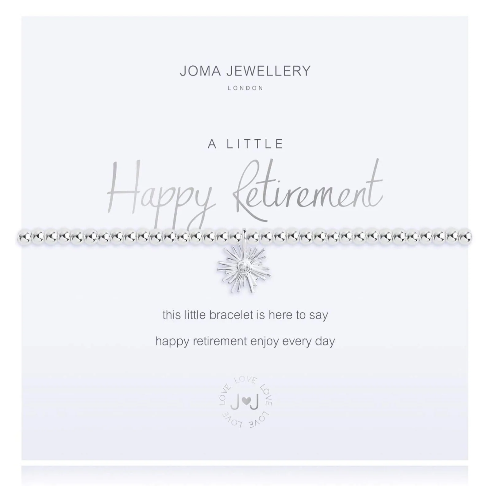 Joma Happy Retirement Bracelet