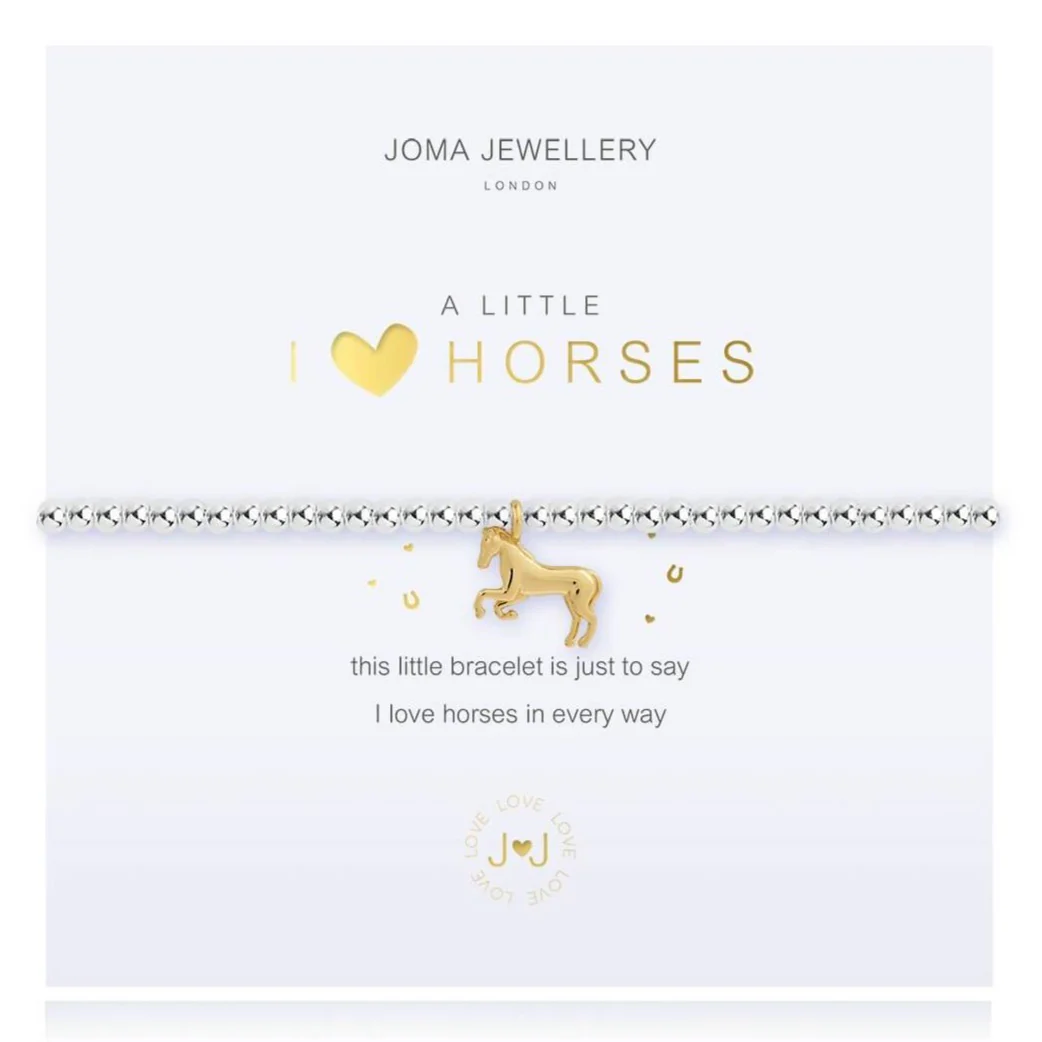 Joma I Heart Horses Bracelet