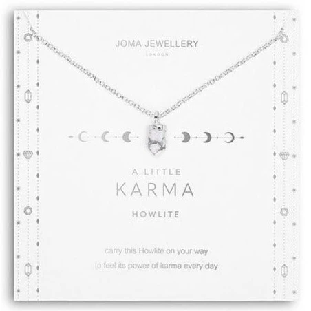 Joma Affirmation Crystal A Little 'Karma' Howlite Bracelet