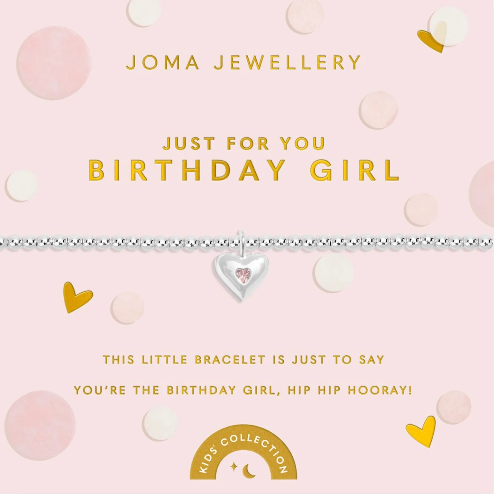 Joma Kids Birthday Girl Bracelet
