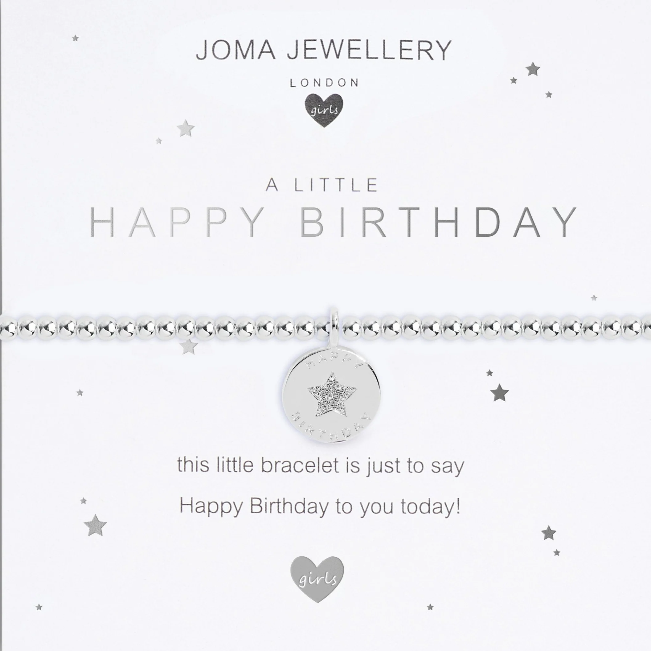 Joma Kids Happy Birthday Bracelet