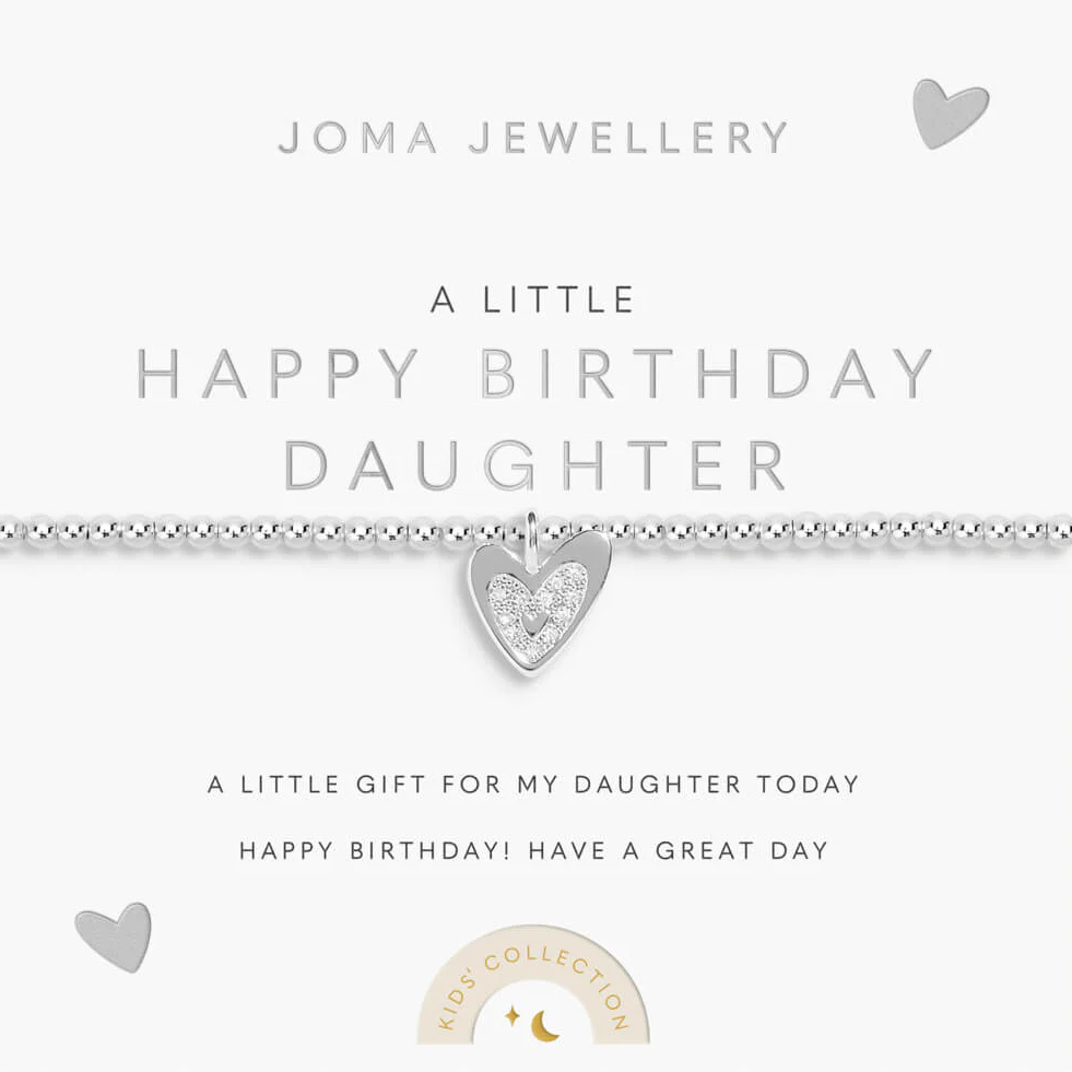 Joma Kids Happy Birthday Daughter Bracelet