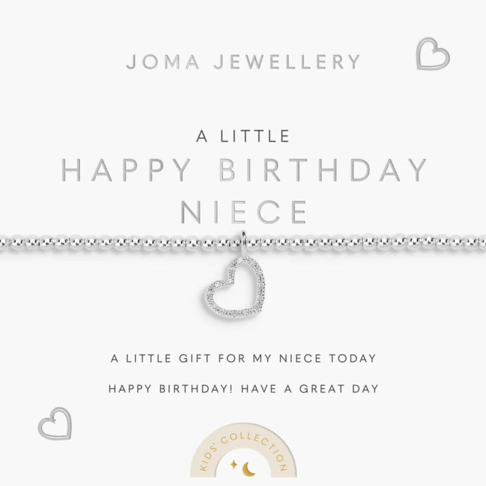 Joma Kids Happy Birthday Niece Bracelet