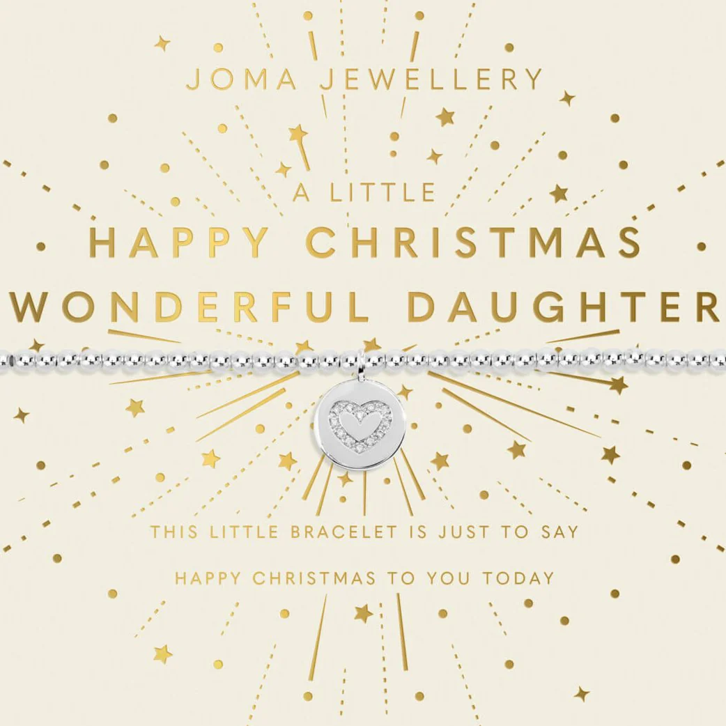 Joma Kids Happy Christmas Wonderful Daughter Bracelet