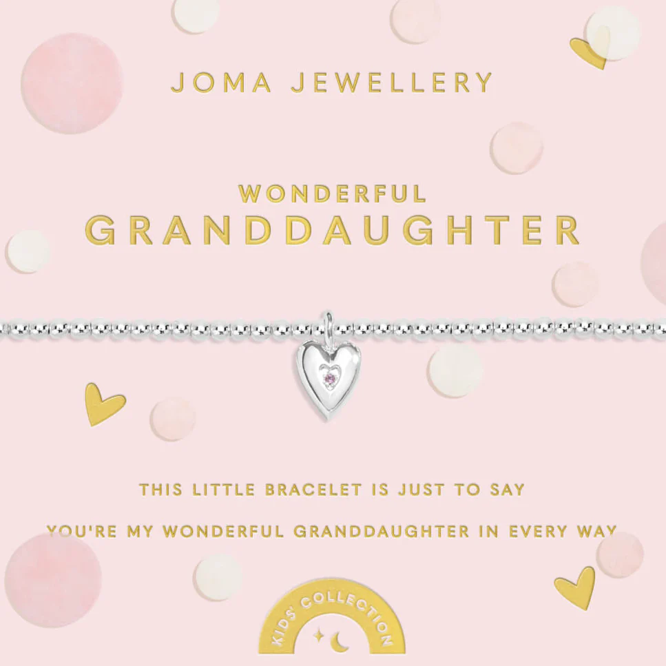 Joma Kids Wonderful Granddaughter Bracelet