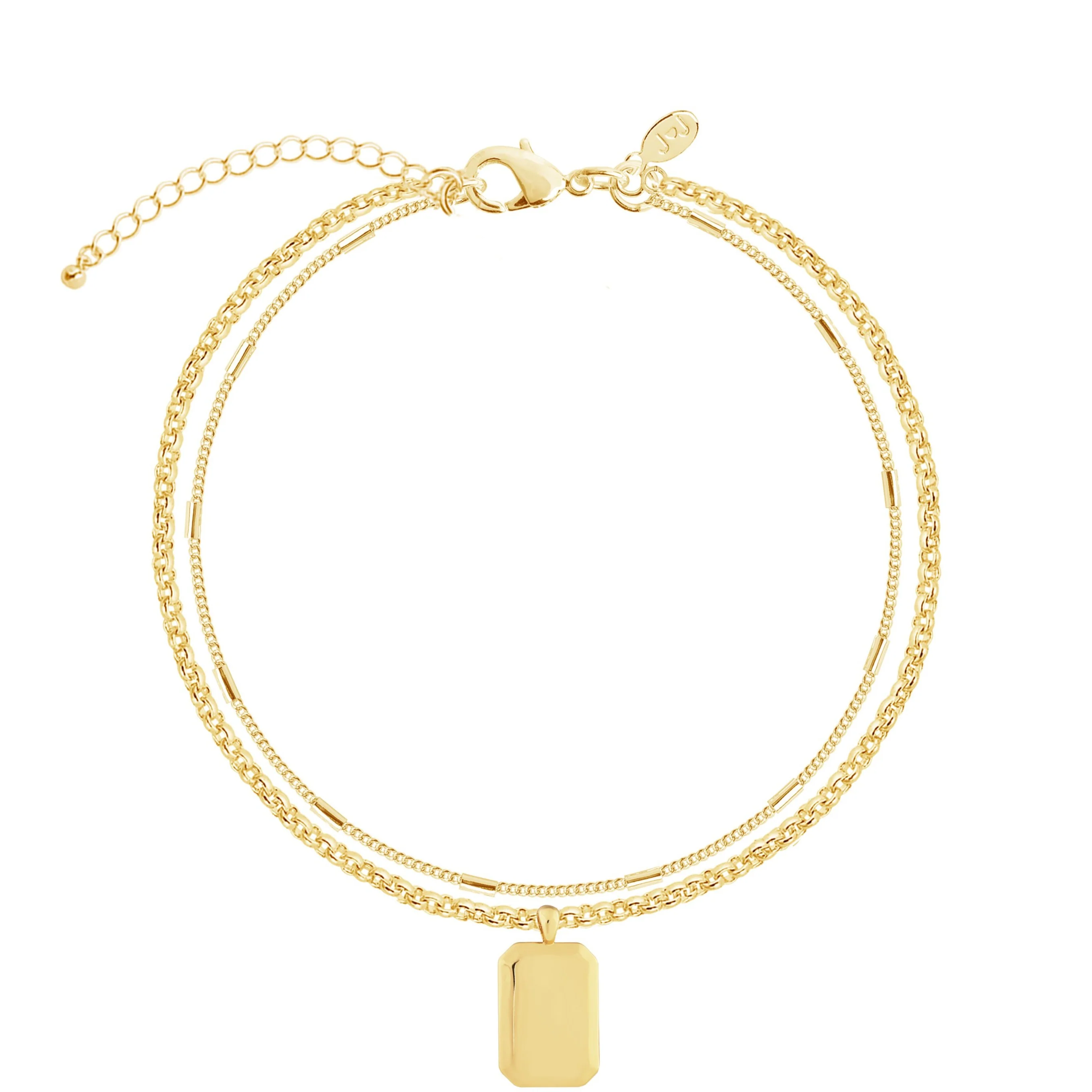 Joma Kismet Chains - Gold Tag Bracelet
