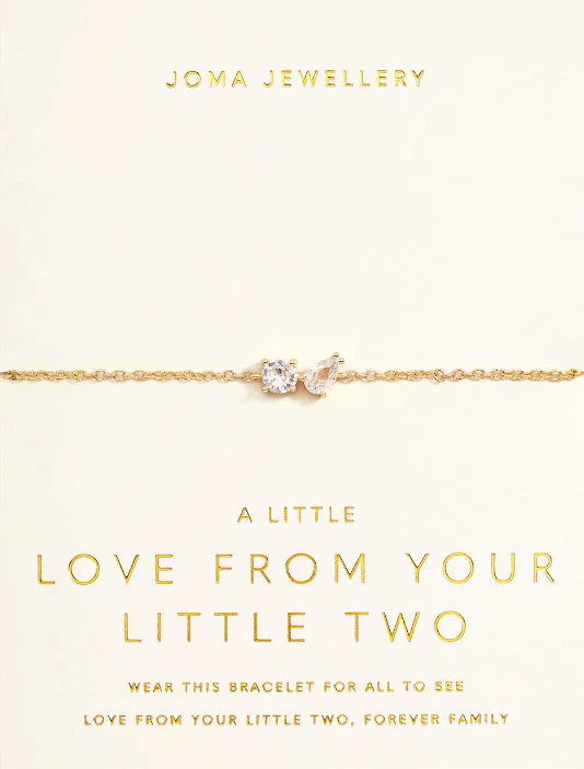Joma Love From Your Little Two Bracelet - Gold