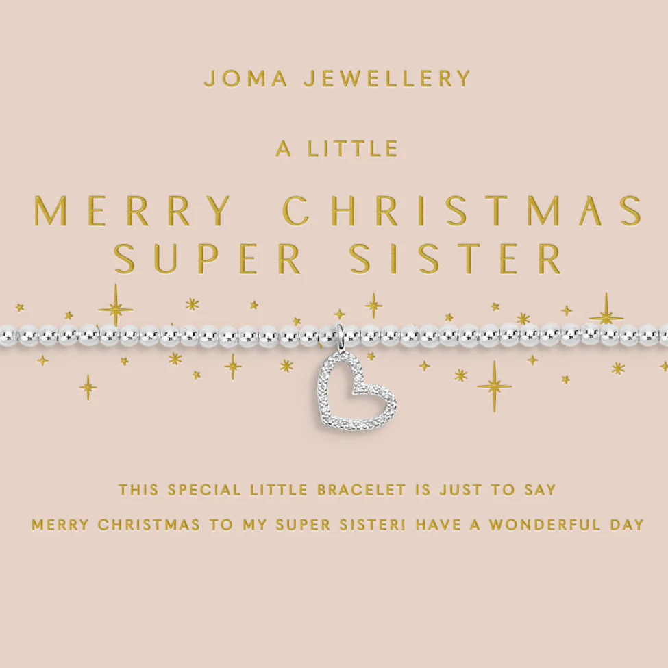 Joma Merry Christmas Super Sister Bracelet