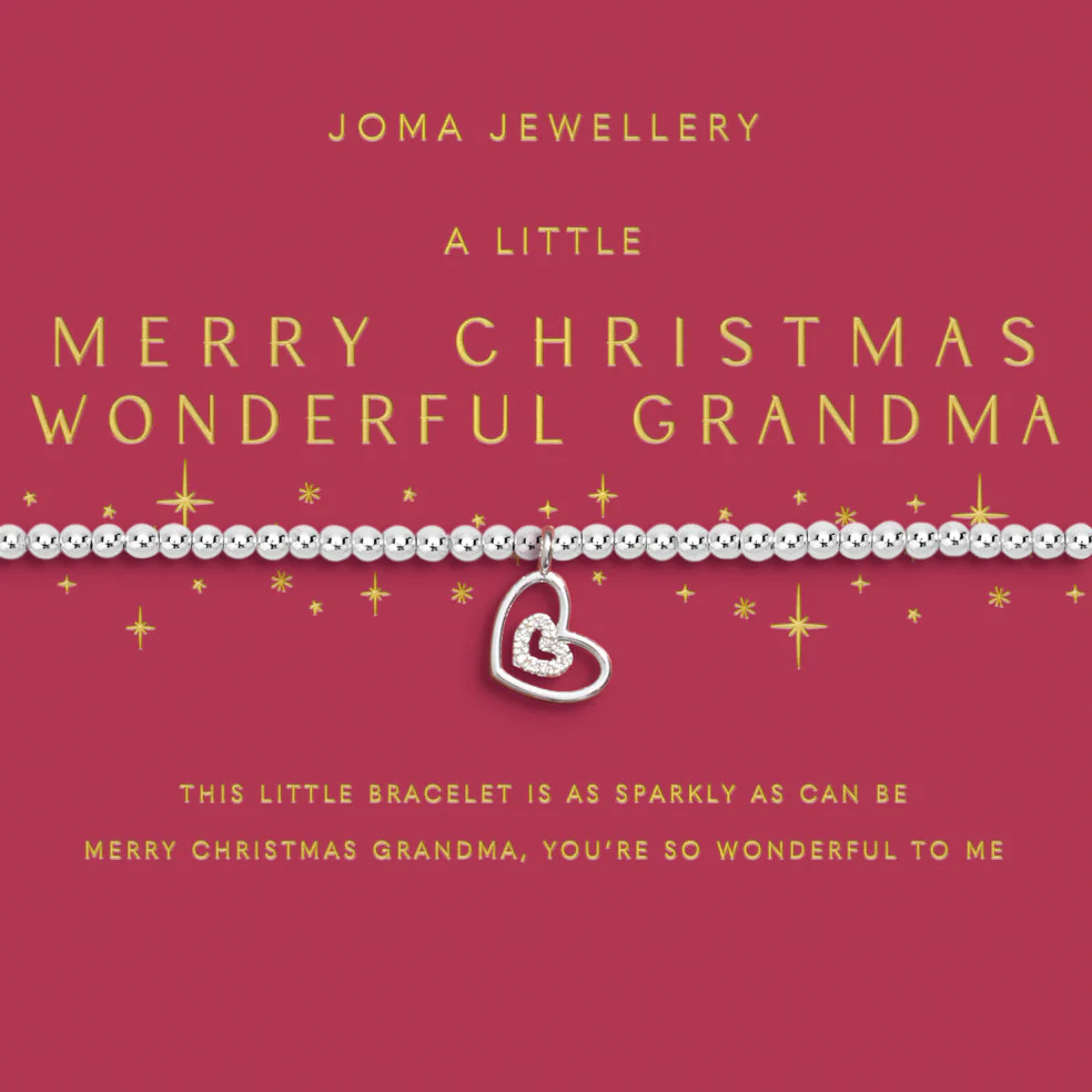 Joma Merry Christmas Wonderful Grandma Bracelet