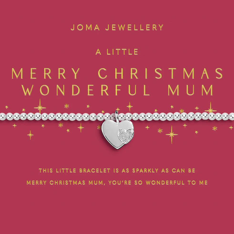 Joma Merry Christmas Wonderful Mum Bracelet