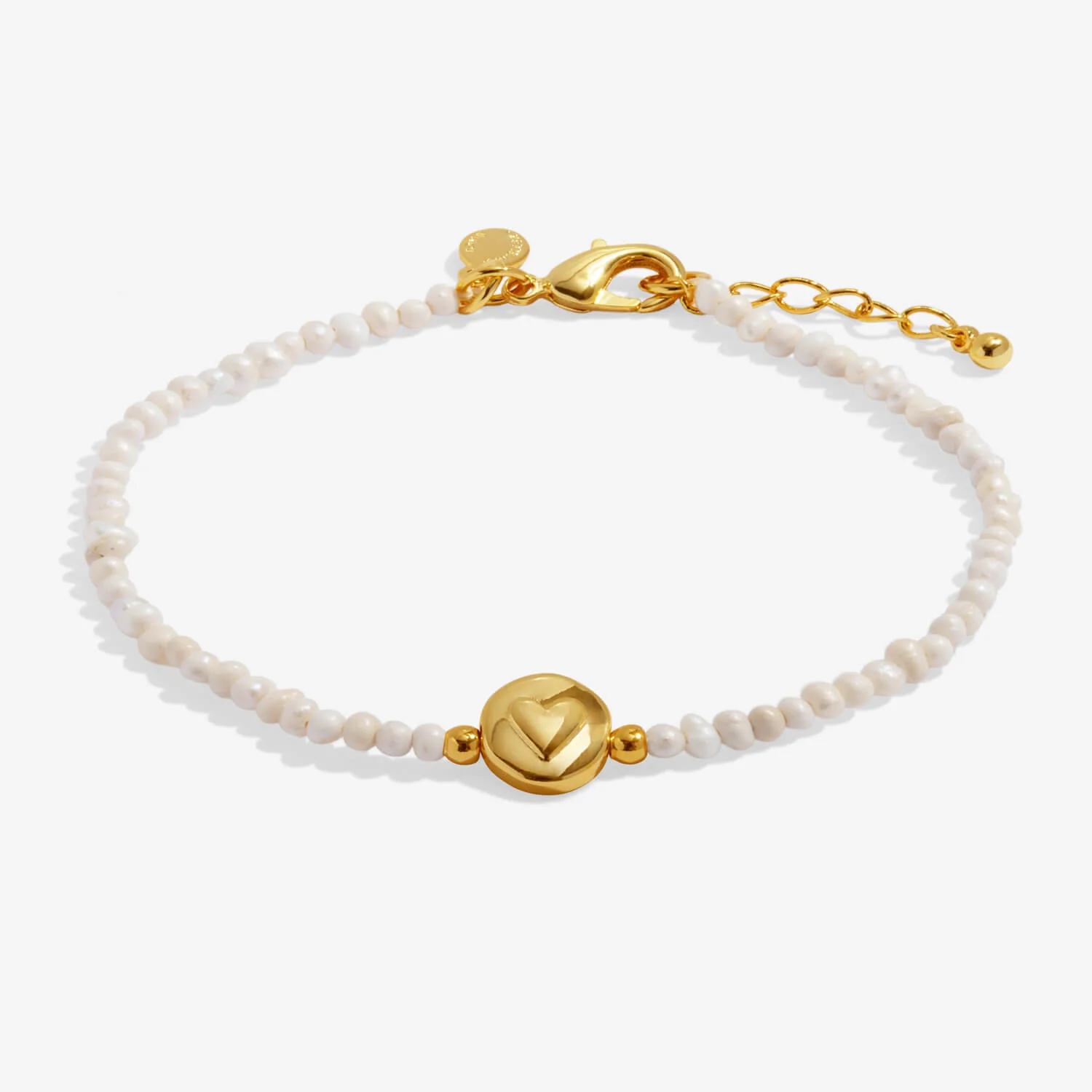 Joma Mum, I Wouldn't Be Me Without You Bracelet - Pearl Gold - Image 2