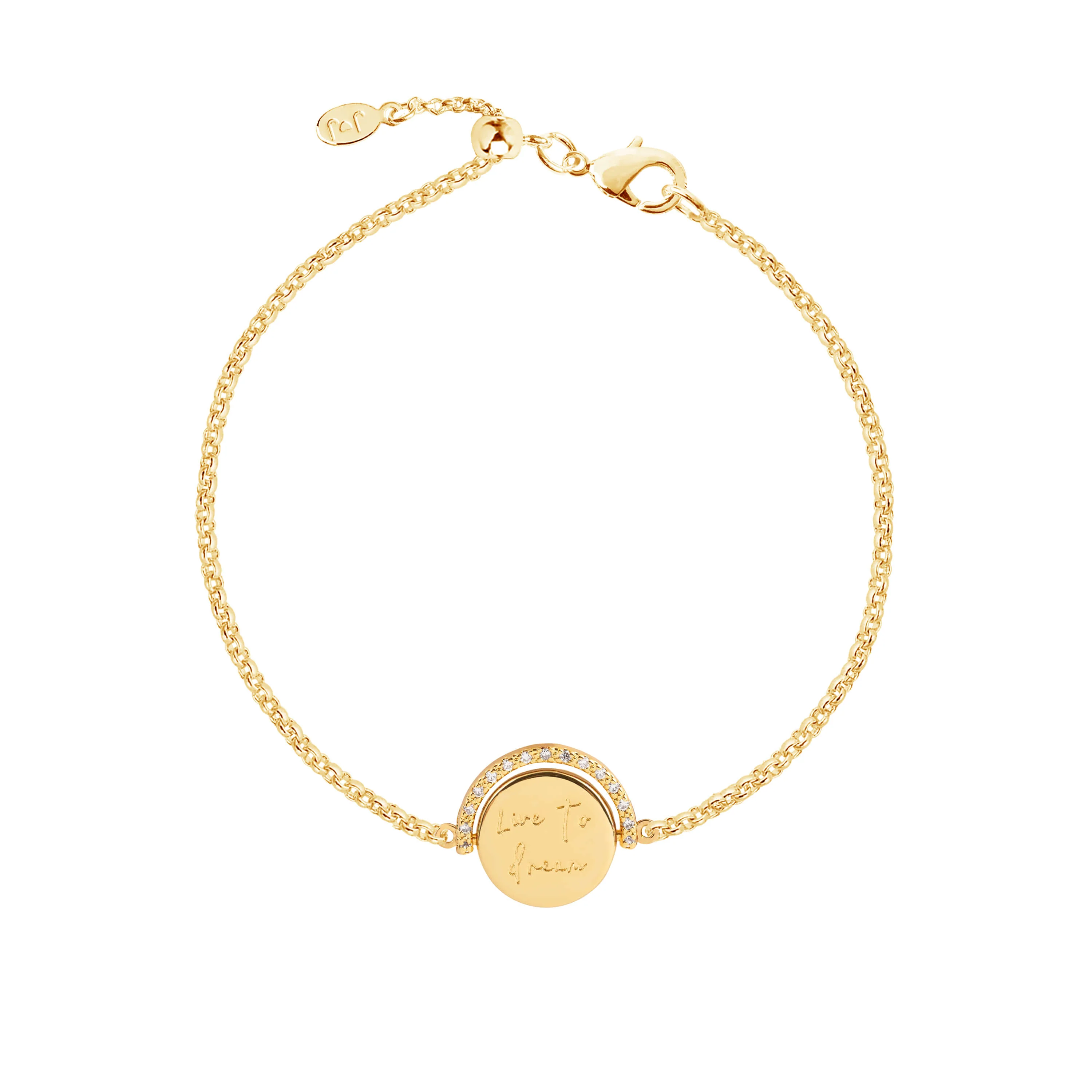 Joma Positivity Pendant Bracelet - Live To Dream - Image 2