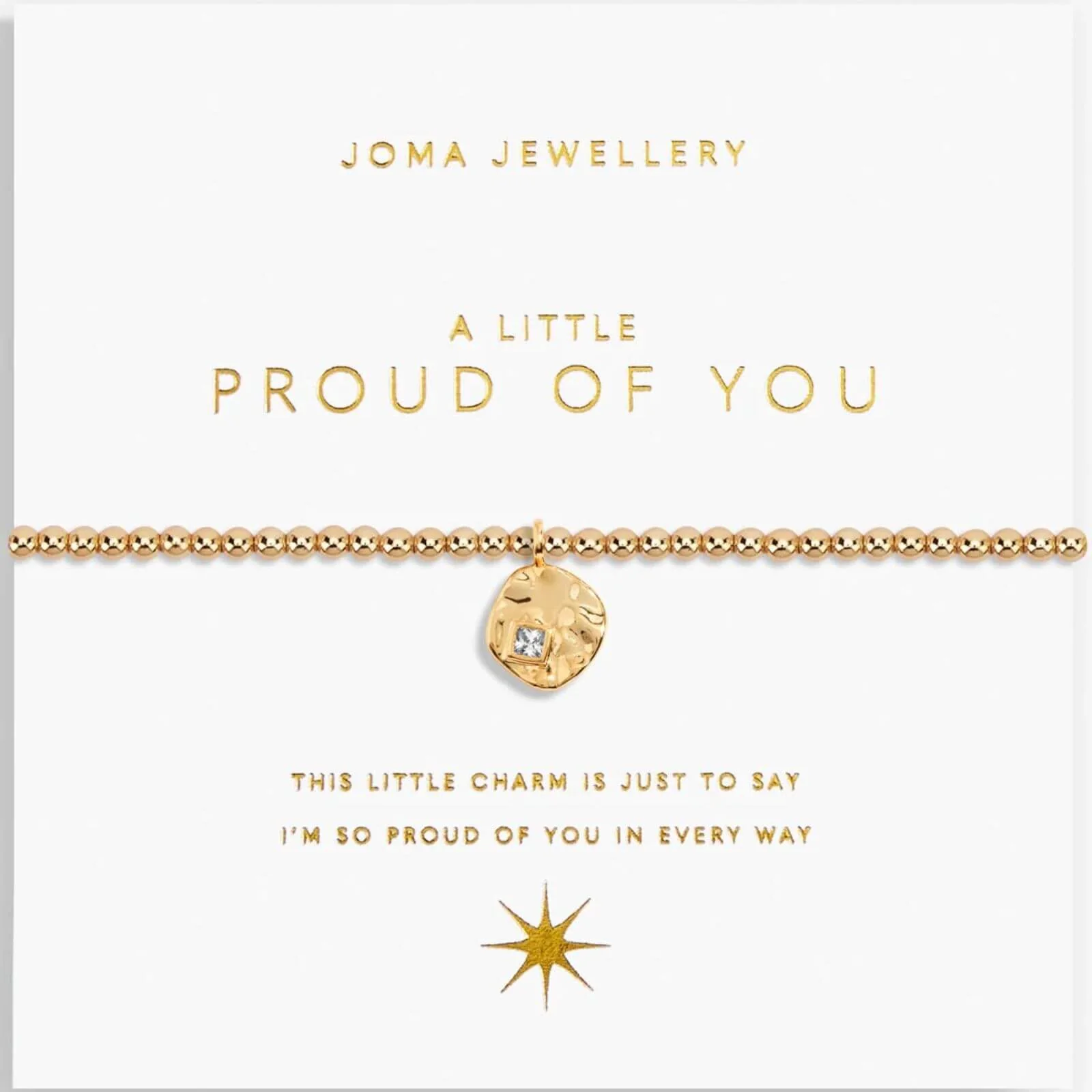 Joma Proud Of You Bracelet - Gold