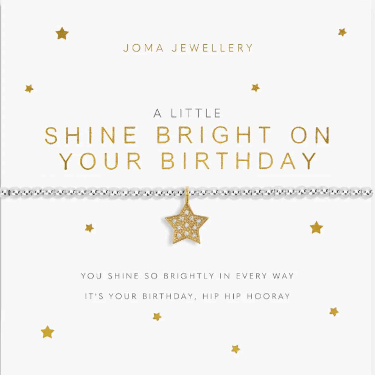 Joma Shine Bright On Your Birthday Bracelet