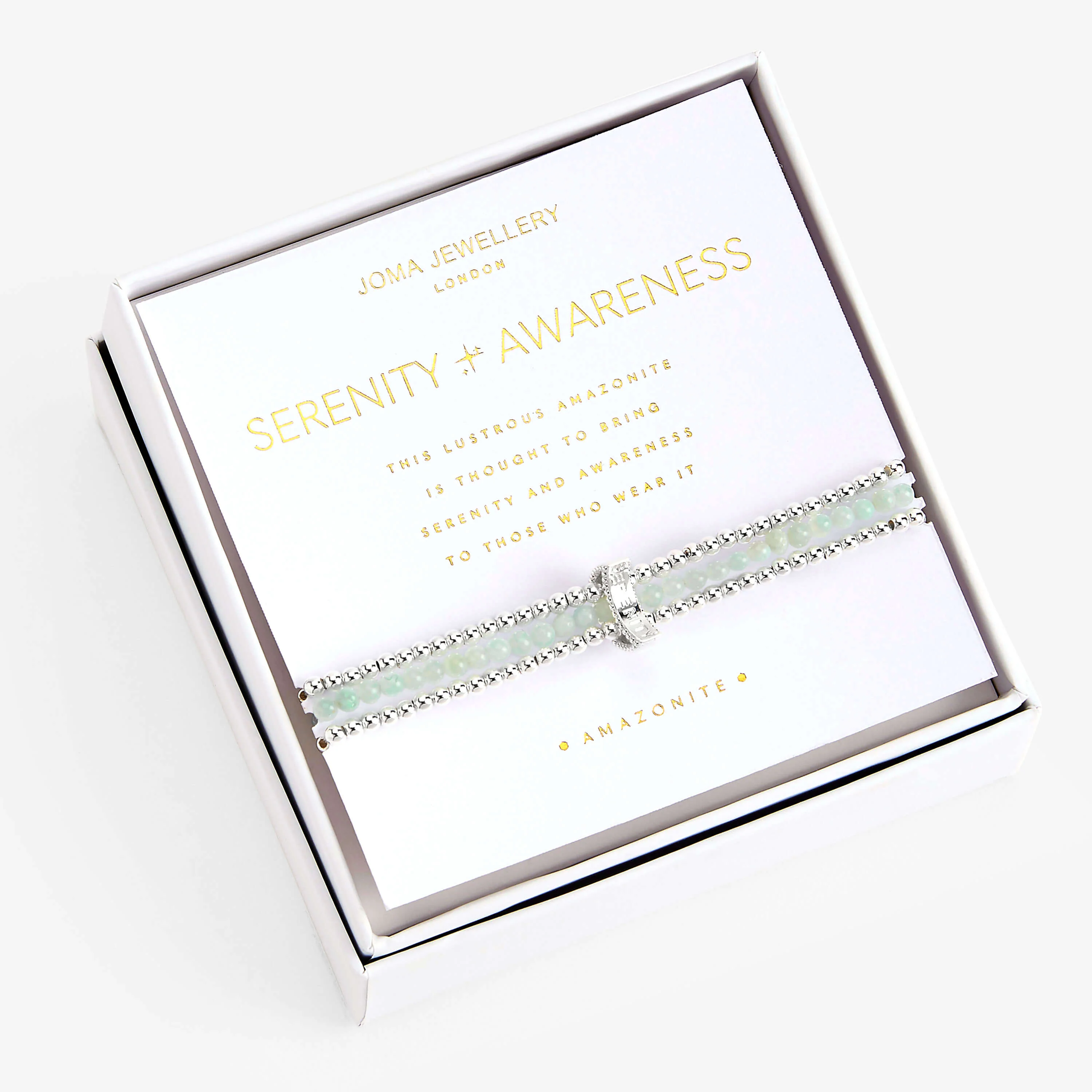 Joma Wellness Stones Bracelet - Serenity & Awareness - Image 2