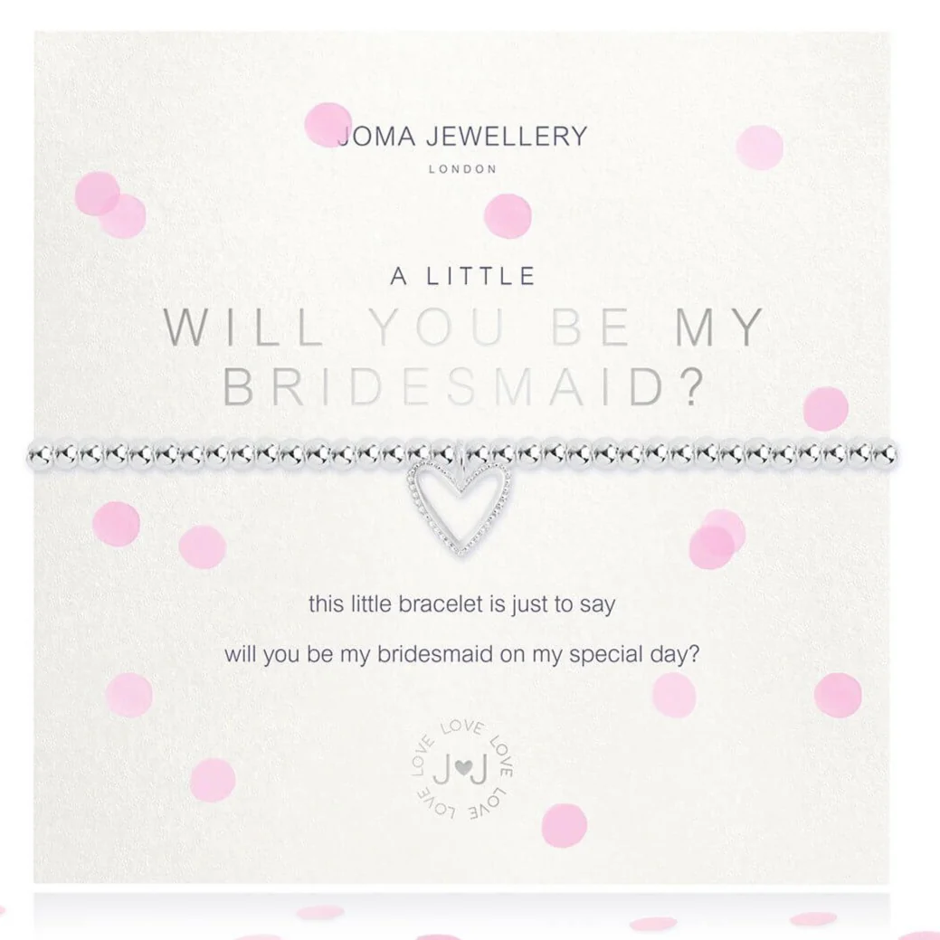Joma Will You Be My Bridesmaid Bracelet