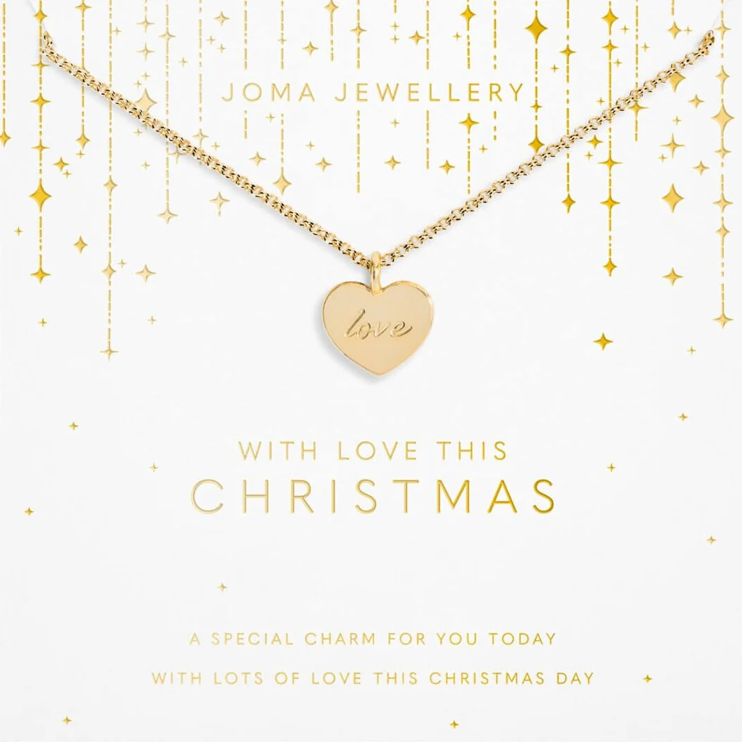 Joma With Love This Christmas Gold Necklace